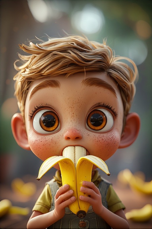 La banane pour bébé